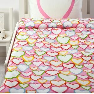 Ikea colorful heart duvet cover Twin